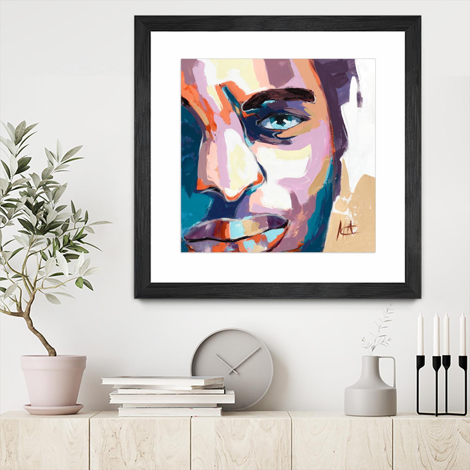 Maturité by Marc Archambault on GIANT ART - blue men and women