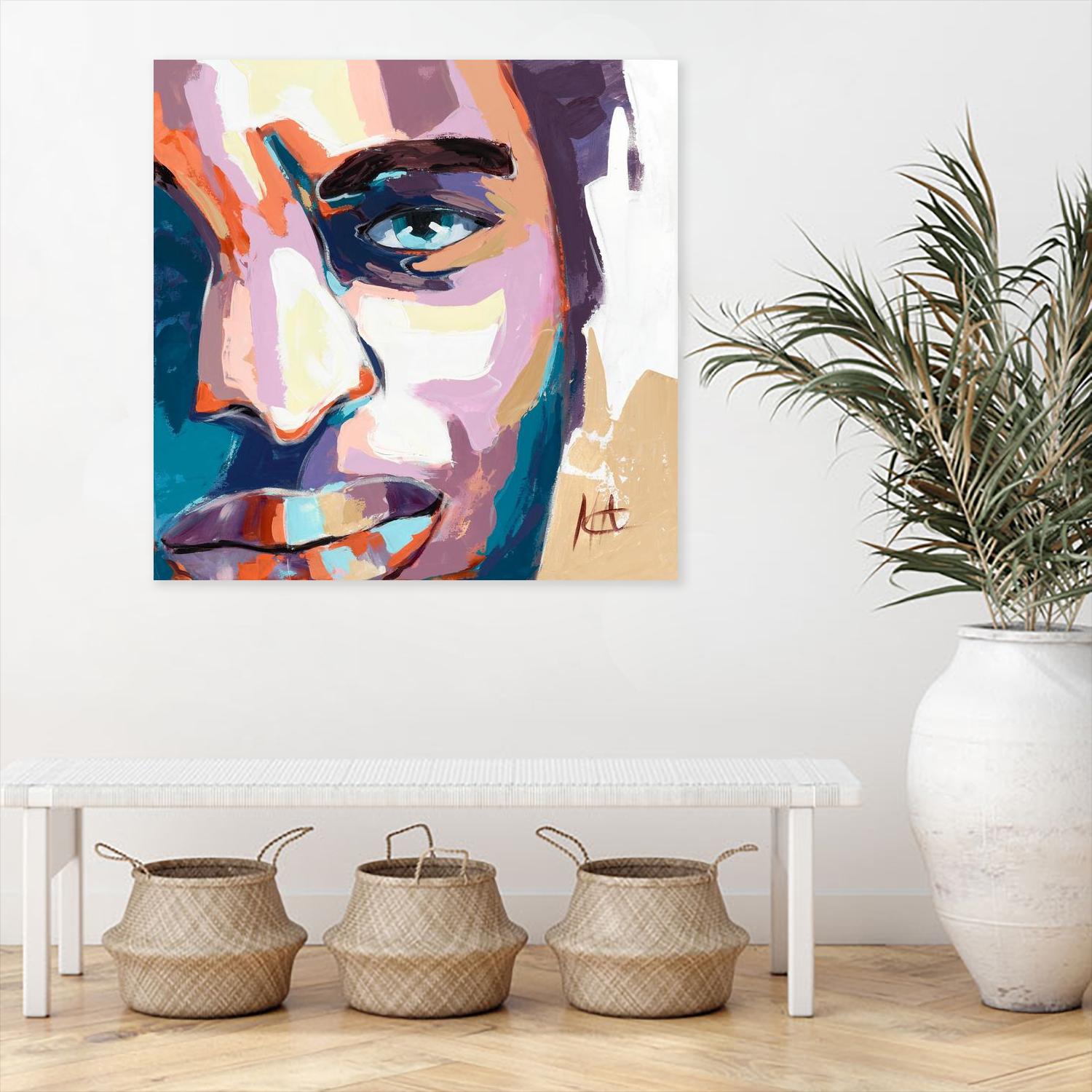 Maturité by Marc Archambault on GIANT ART - beige men and women québécois