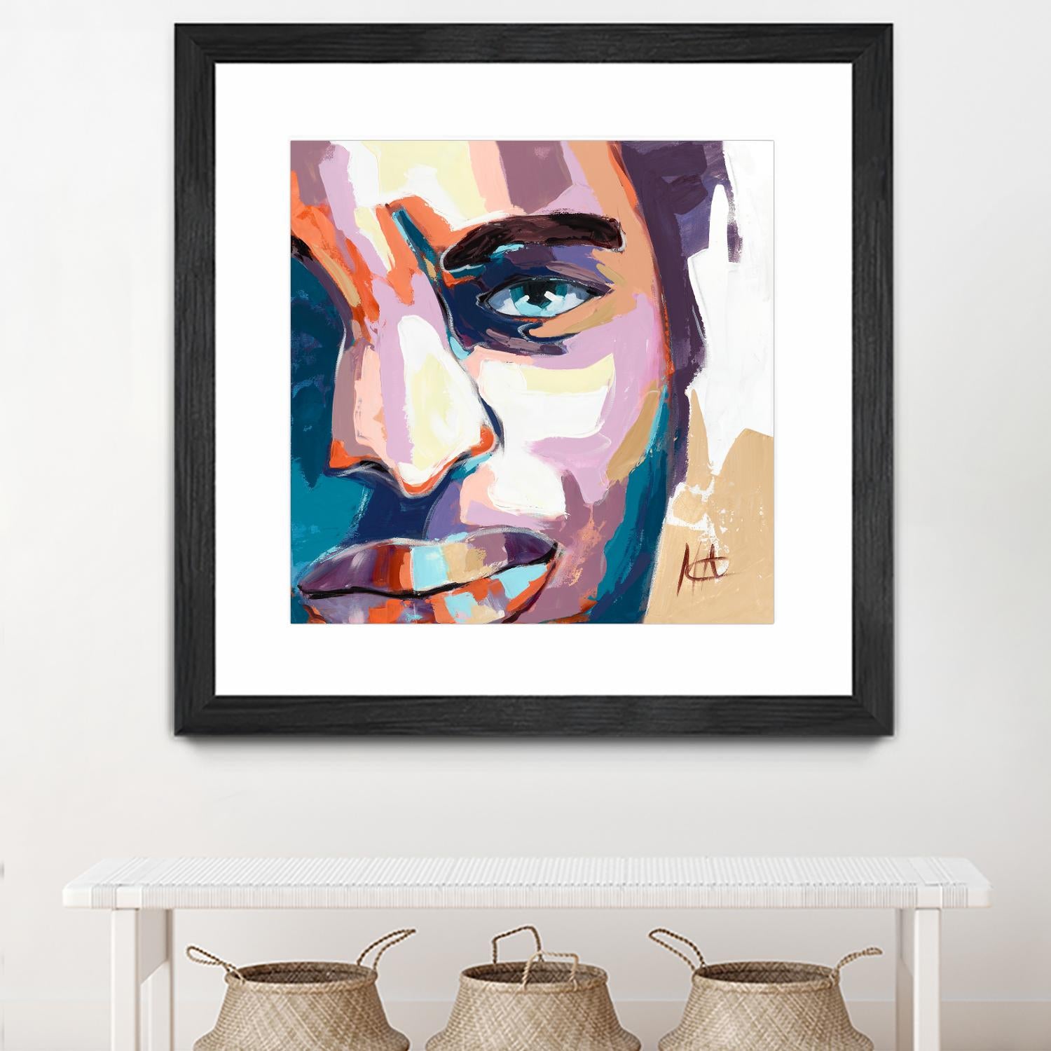 Maturité by Marc Archambault on GIANT ART - blue men and women