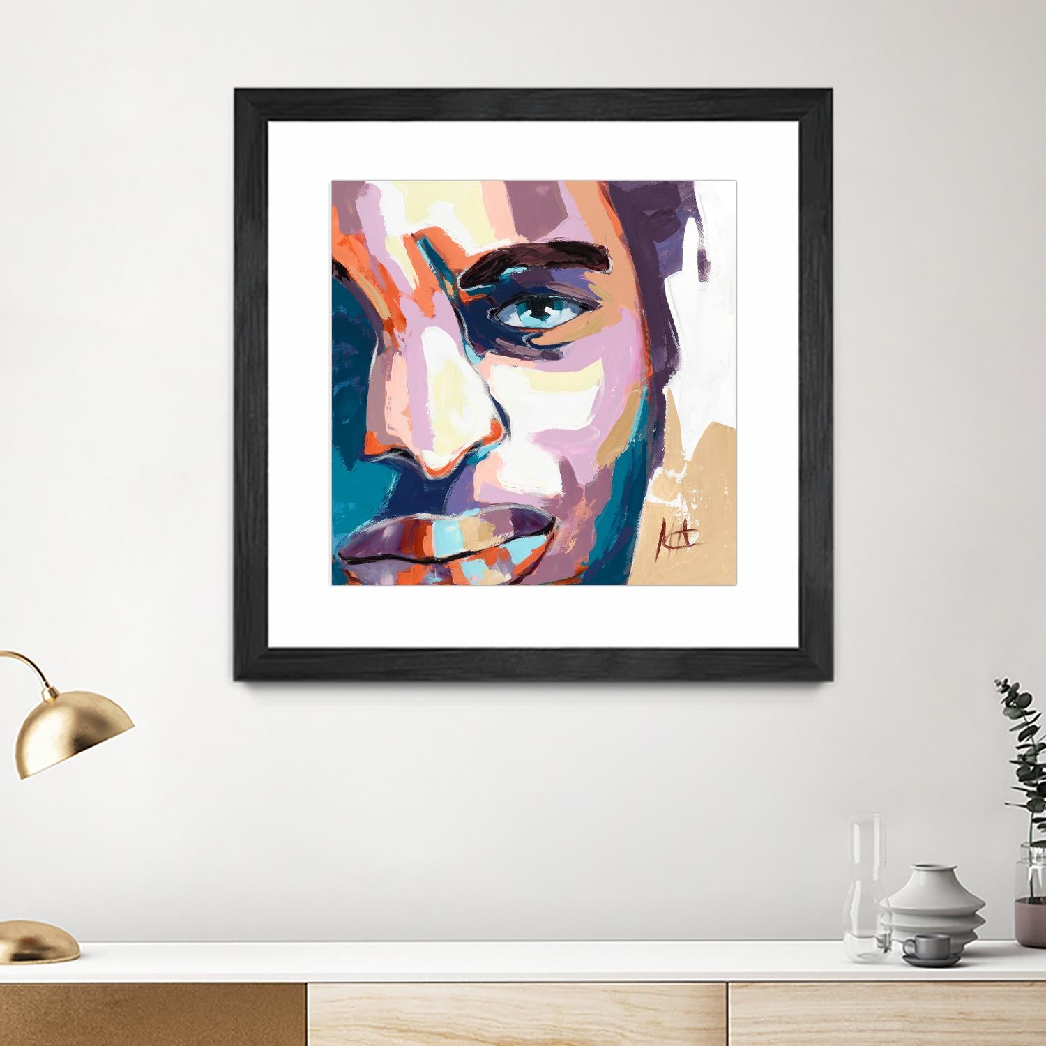 Maturité by Marc Archambault on GIANT ART - blue men and women