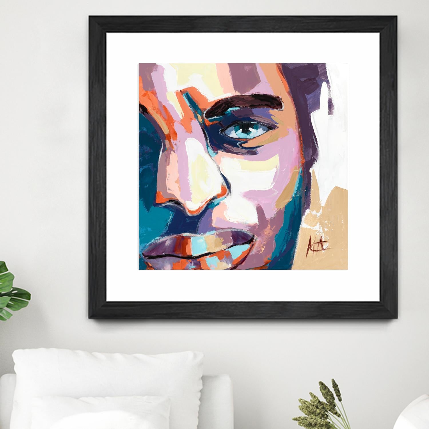 Maturité by Marc Archambault on GIANT ART - blue men and women