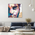 Maturité by Marc Archambault on GIANT ART - blue men and women