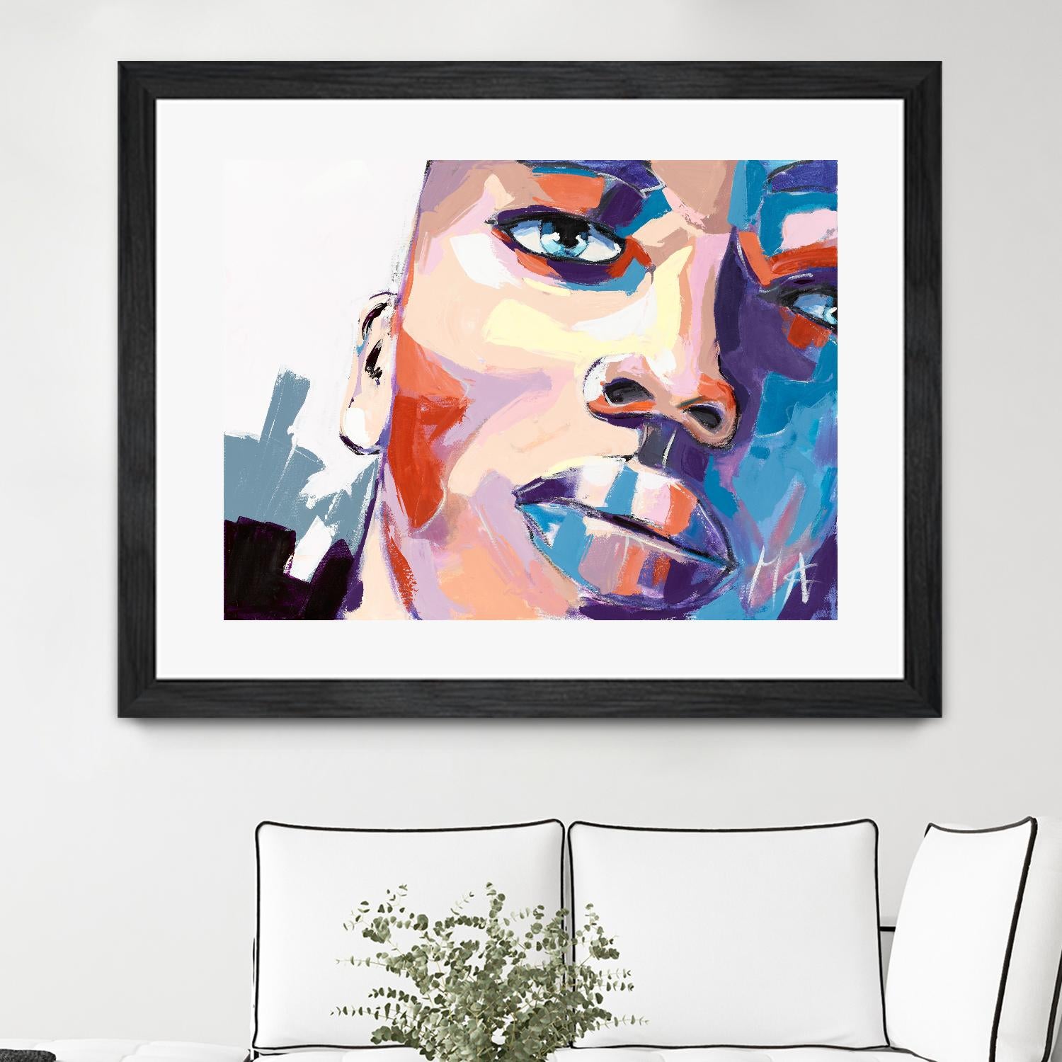 Confiant by Marc Archambault on GIANT ART - beige men and women