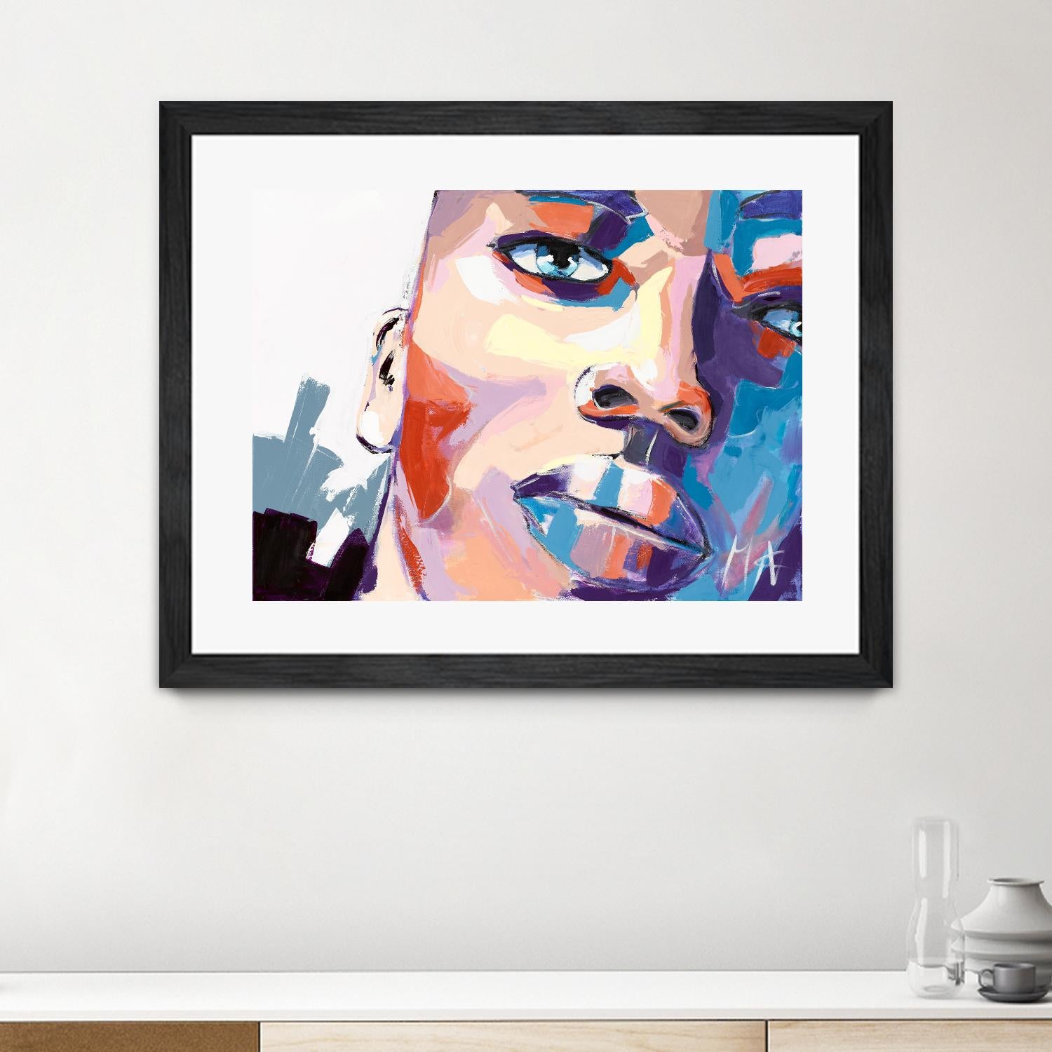 Confiant by Marc Archambault on GIANT ART - beige men and women