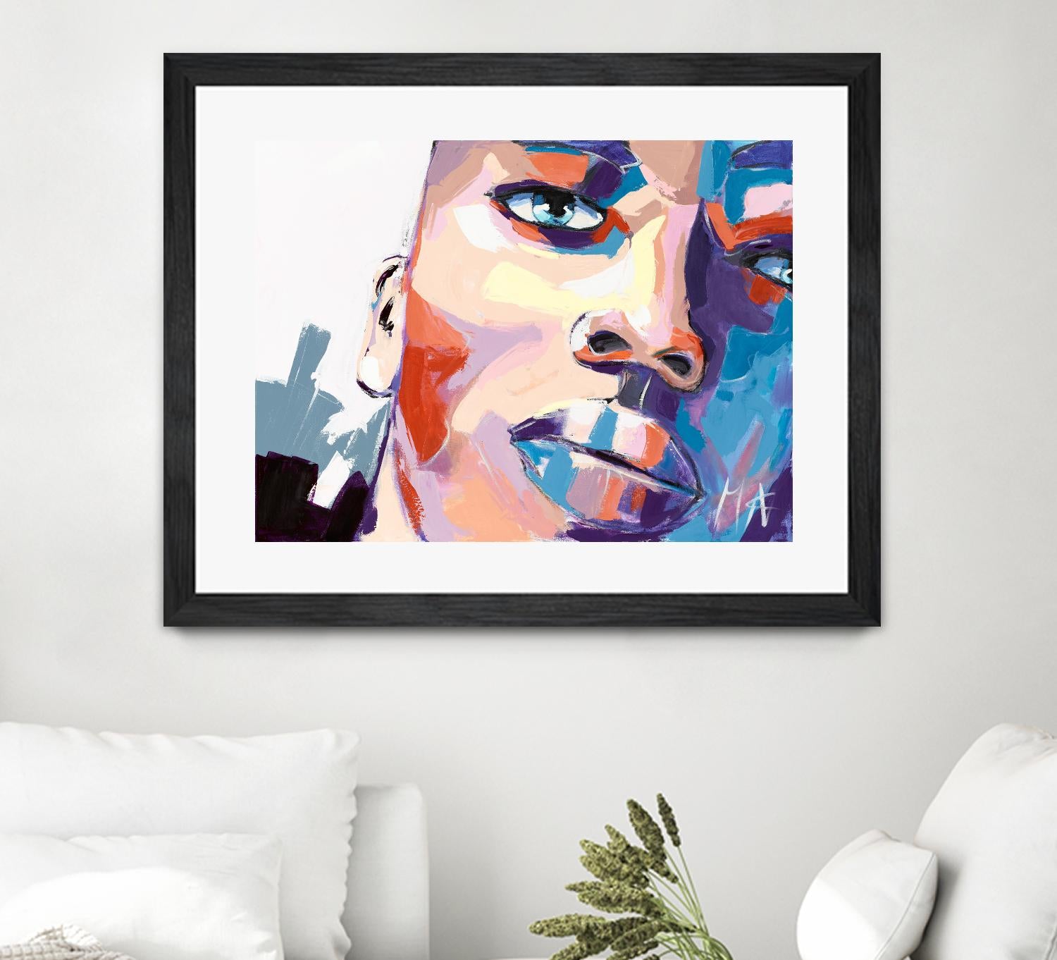 Confiant by Marc Archambault on GIANT ART - beige men and women