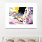 Go City I by Marc Archambault on GIANT ART - beige men and women