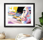 Go City I by Marc Archambault on GIANT ART - beige men and women