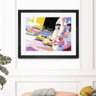 Go City I by Marc Archambault on GIANT ART - beige men and women