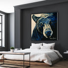 Ours brun by Sylvia Audet on GIANT ART - white animals