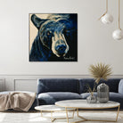 Ours brun by Sylvia Audet on GIANT ART - white animals