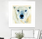 Ours polaire by Sylvia Audet on GIANT ART - yellow animals