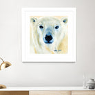 Ours polaire by Sylvia Audet on GIANT ART - yellow animals