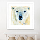 Ours polaire by Sylvia Audet on GIANT ART - yellow animals