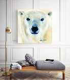 Ours polaire by Sylvia Audet on GIANT ART - yellow animals