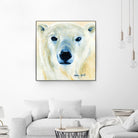 Ours polaire by Sylvia Audet on GIANT ART - yellow animals