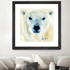 Ours polaire by Sylvia Audet on GIANT ART - yellow animals