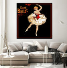 Grand Ballet by Archive on GIANT ART - red vintage