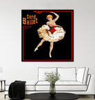 Grand Ballet by Archive on GIANT ART - red vintage