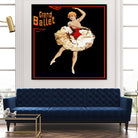 Grand Ballet by Archive on GIANT ART - red vintage