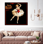 Grand Ballet by Archive on GIANT ART - red vintage