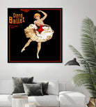 Grand Ballet by Archive on GIANT ART - red vintage