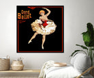 Grand Ballet by Archive on GIANT ART - red vintage