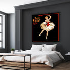 Grand Ballet by Archive on GIANT ART - red vintage