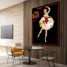 Grand Ballet by Archive on GIANT ART - red vintage