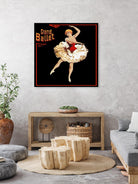 Grand Ballet by Archive on GIANT ART - red vintage