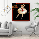Grand Ballet by Archive on GIANT ART - red vintage