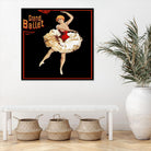 Grand Ballet by Archive on GIANT ART - red vintage
