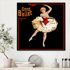 Grand Ballet by Archive on GIANT ART - red vintage