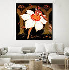 Fête des Narcisses by Archive on GIANT ART - orange vintage