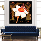 Fête des Narcisses by Archive on GIANT ART - orange vintage