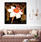 Fête des Narcisses by Archive on GIANT ART - orange vintage