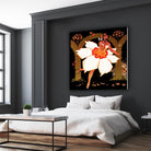 Fête des Narcisses by Archive on GIANT ART - orange vintage