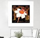 Fête des Narcisses by Archive on GIANT ART - orange vintage