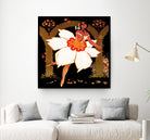 Fête des Narcisses by Archive on GIANT ART - orange vintage