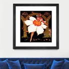 Fête des Narcisses by Archive on GIANT ART - orange vintage