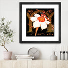 Fête des Narcisses by Archive on GIANT ART - orange vintage