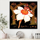 Fête des Narcisses by Archive on GIANT ART - orange vintage