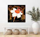 Fête des Narcisses by Archive on GIANT ART - orange vintage