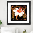 Fête des Narcisses by Archive on GIANT ART - orange vintage