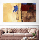 Le cœur est un oiseau by Diane Lambin on GIANT ART - blue abstract