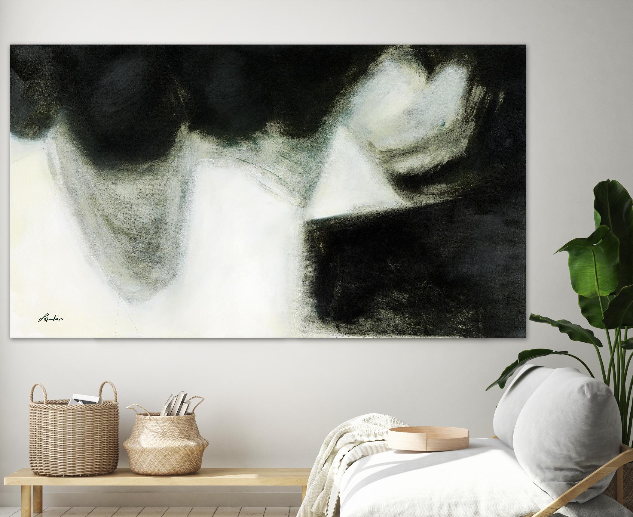 Nigri by Diane Lambin on GIANT ART - white abstract