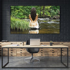 La rivière des romances by Sarah Fecteau on GIANT ART - beige nude