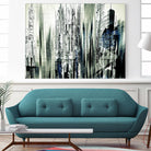 Abstract City Perspective II by Jean-François Dupuis on GIANT ART - white city scene