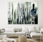 Abstract City Perspective II by Jean-François Dupuis on GIANT ART - white city scene