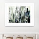 Abstract City Perspective II by Jean-François Dupuis on GIANT ART - white city scene