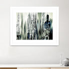 Abstract City Perspective II by Jean-François Dupuis on GIANT ART - white city scene